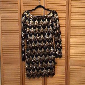 Sequin mini dress